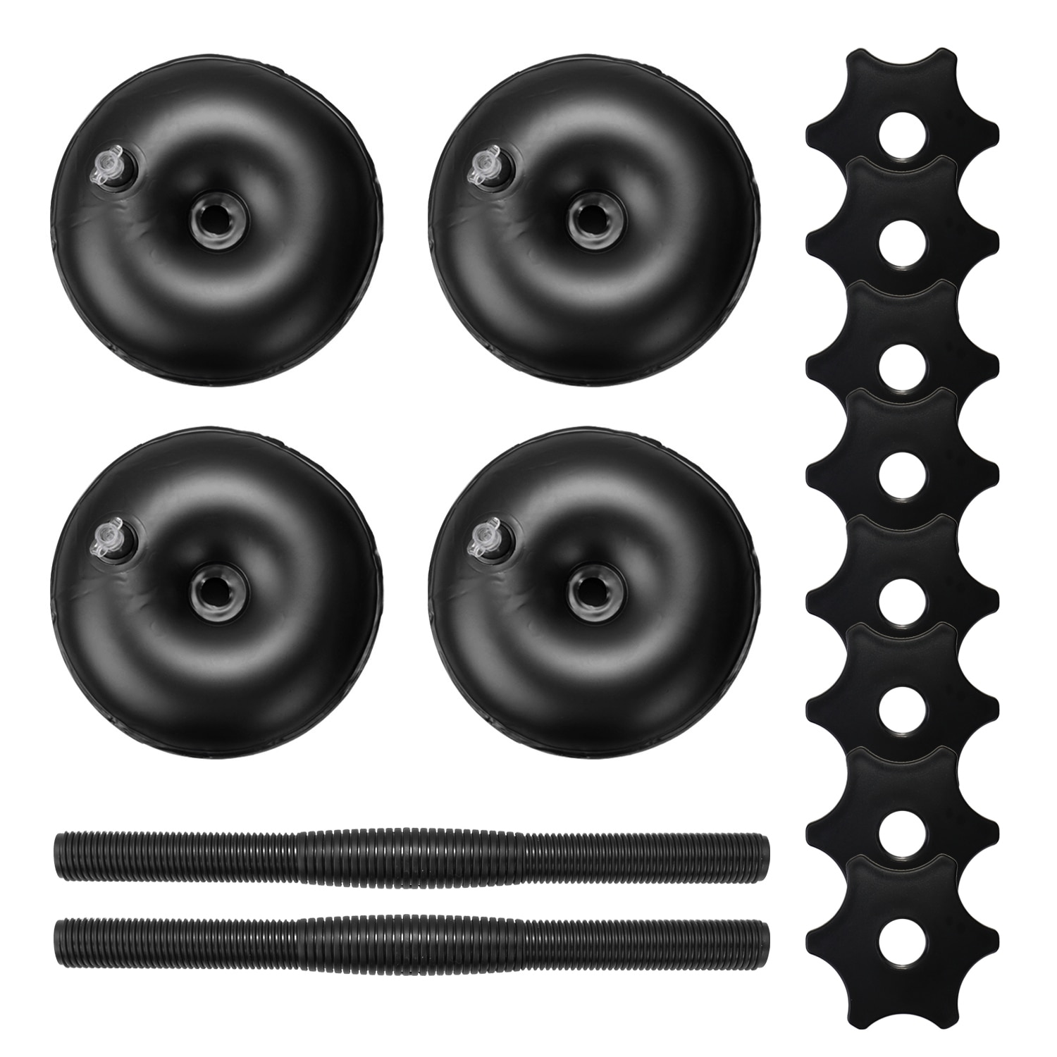 8-10kg hantel flexibel fitness vattenfylld hantel tung vikt hantel gym hem träningsutrustning bodybuilding utrustning