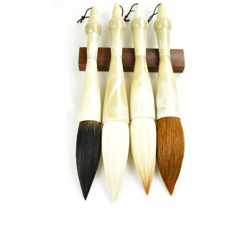 Chinese Kalligrafie Borstel Pen Caligrafia Hopper-vormige Borstel Meerdere Haren Schrijven Borstel Kalligrafie Beer Haar Chinese Schilderen