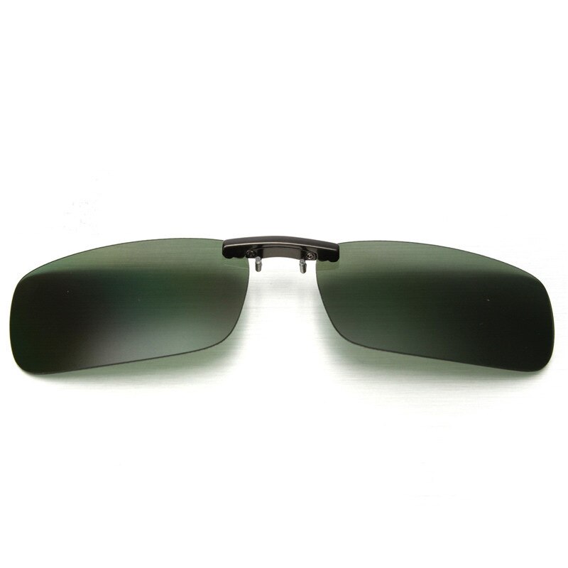 TERAISE Gepolariseerde clip-on zonnebril over bril, prescriptie, anti-schittering, UV404, voor mannen en vrouwen, rijden, reizen, sport, outdoor (zwart-upgrade flip