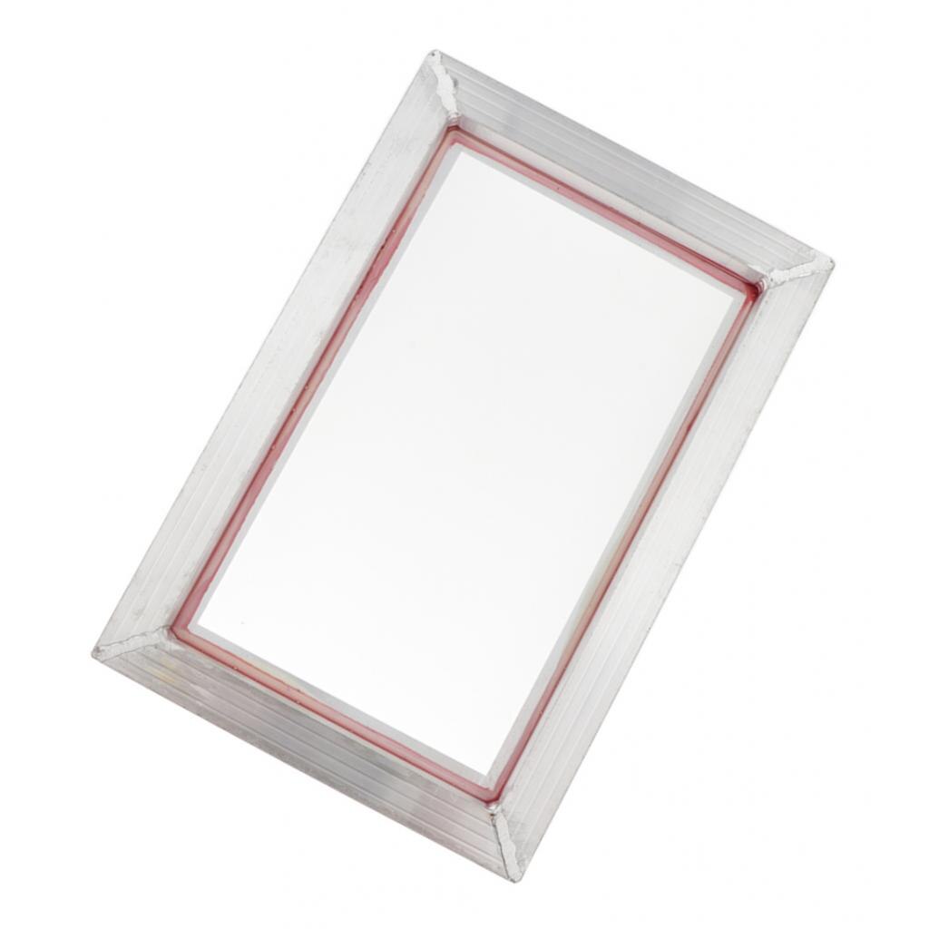 Pre-Stretched Aluminum Silk Screen Printing Frame with 43 tpi White Mesh: 31x41cm