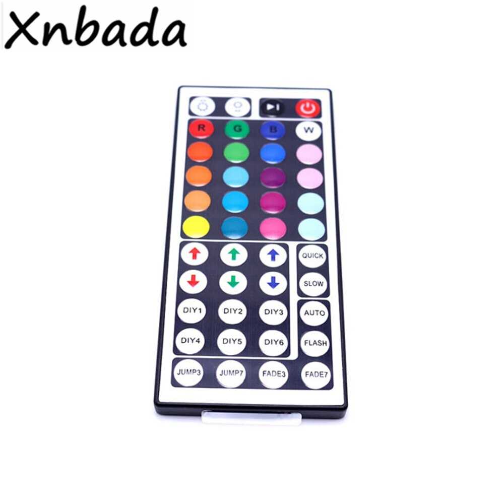 Rgb Led Controller Met 44 Toetsen Ir Afstandsbediening Led Controller Voor 3528 5050 Rgb Led Strip Tape Verlichting DC12V 6A