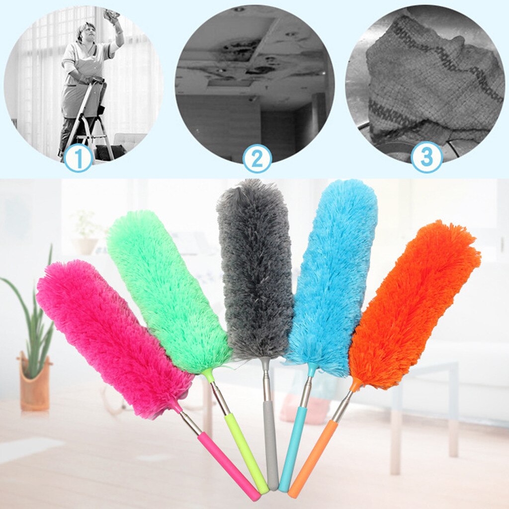 Cleaning brush Retractable Clean Brush Soft Duster Brush Anti Dusting Brush Home Cleaning practical durable tools home