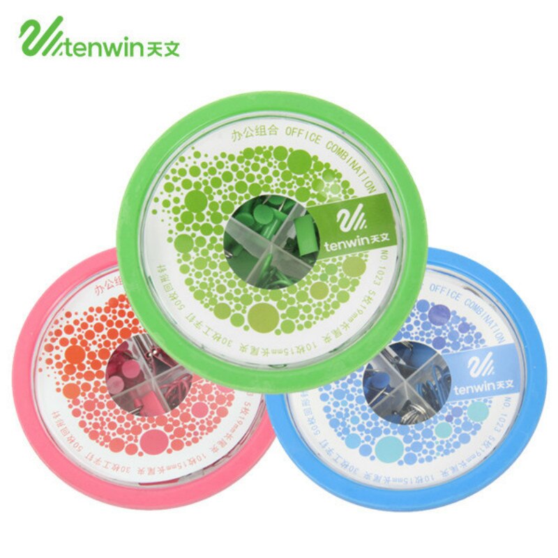 Metal Clip Large-Headed Binder Clips Paper Office Binding Combination Set Delicate Stationery For Office School Supplies: Default Title