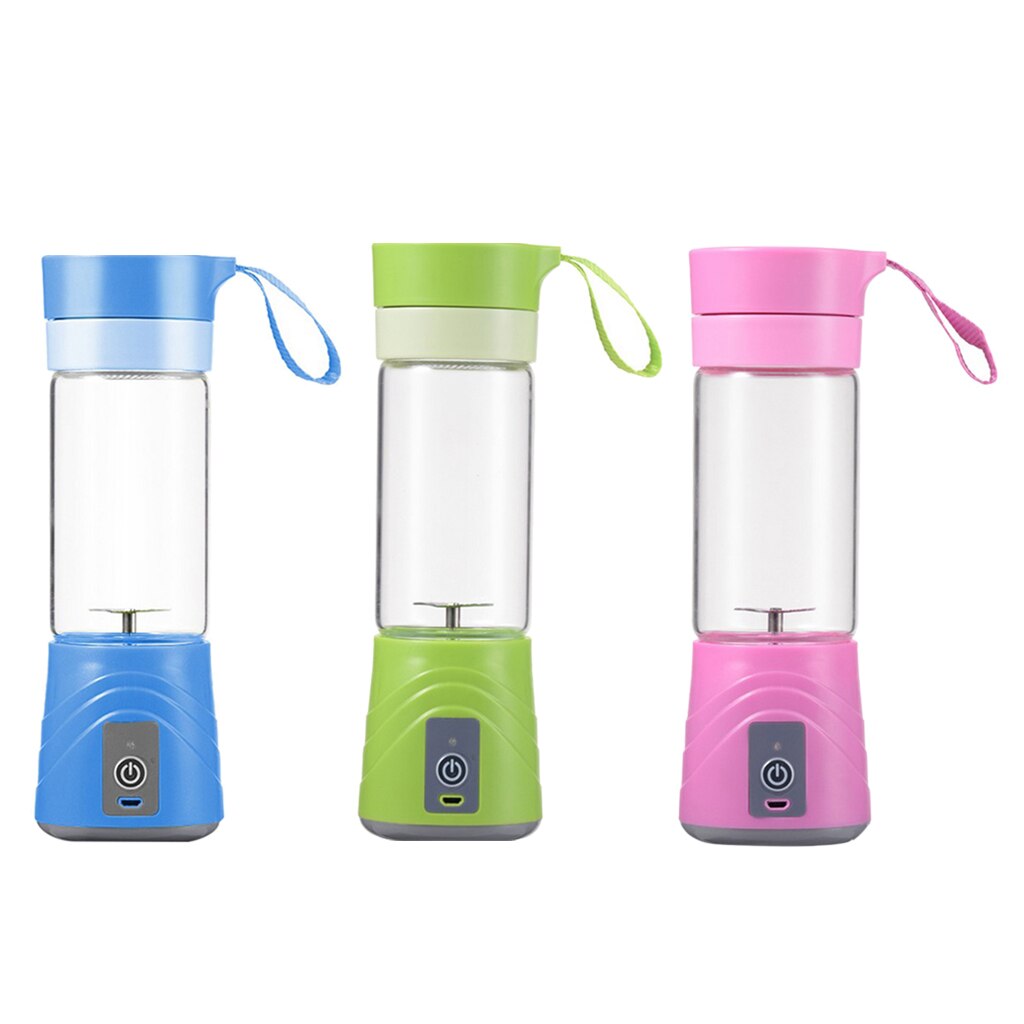 Licuadora portátil, exprimidor eléctrico de frutas, exprimidor de cítricos, vegetales, botella, exprimidor eléctrico de 3 colores