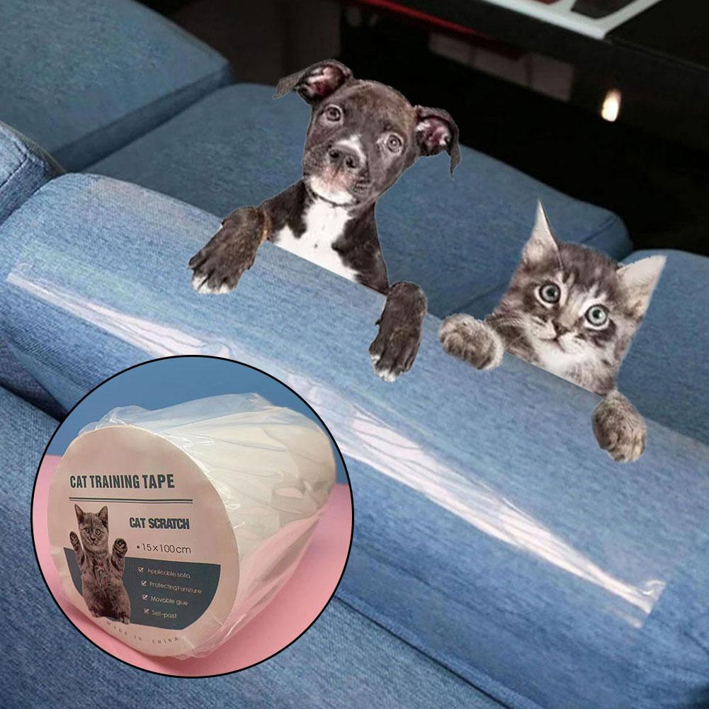 Furniture Protectors For Cats Scraper Cat Scratching Post Durable Sticker Training Tape Anti Pet Scratch Paw Pads Sofa Sticker