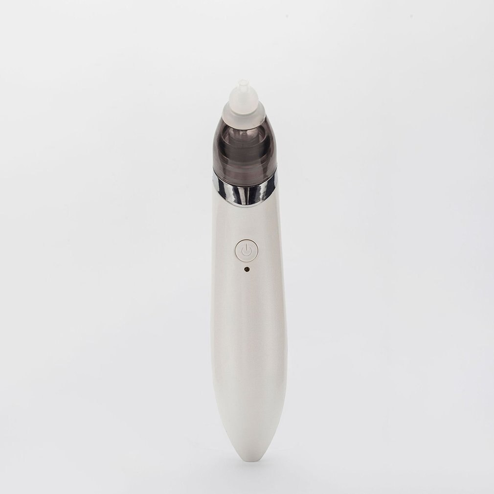 Aspirador Nasal eléctrico para bebé, limpiador Nasal de chico con 2 tamaños, puntas de la nariz para recién nacidos, limpiador de nariz seguro e higiénico: Default Title