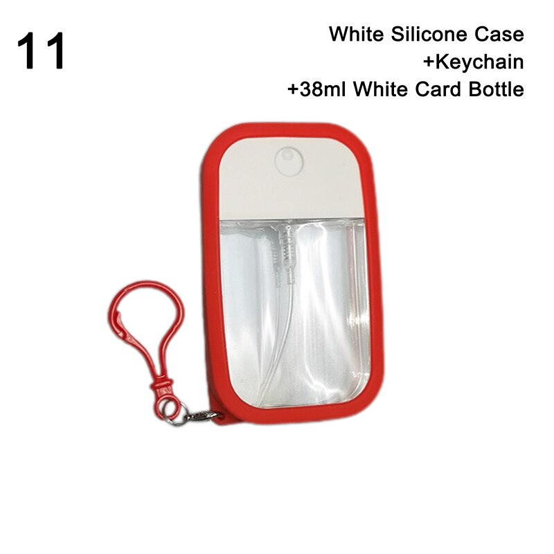38ML Portable Keychains Card Spray Dispenser Bottle High Pressure Alcohol Disinfectant Mist Spray Bottle
