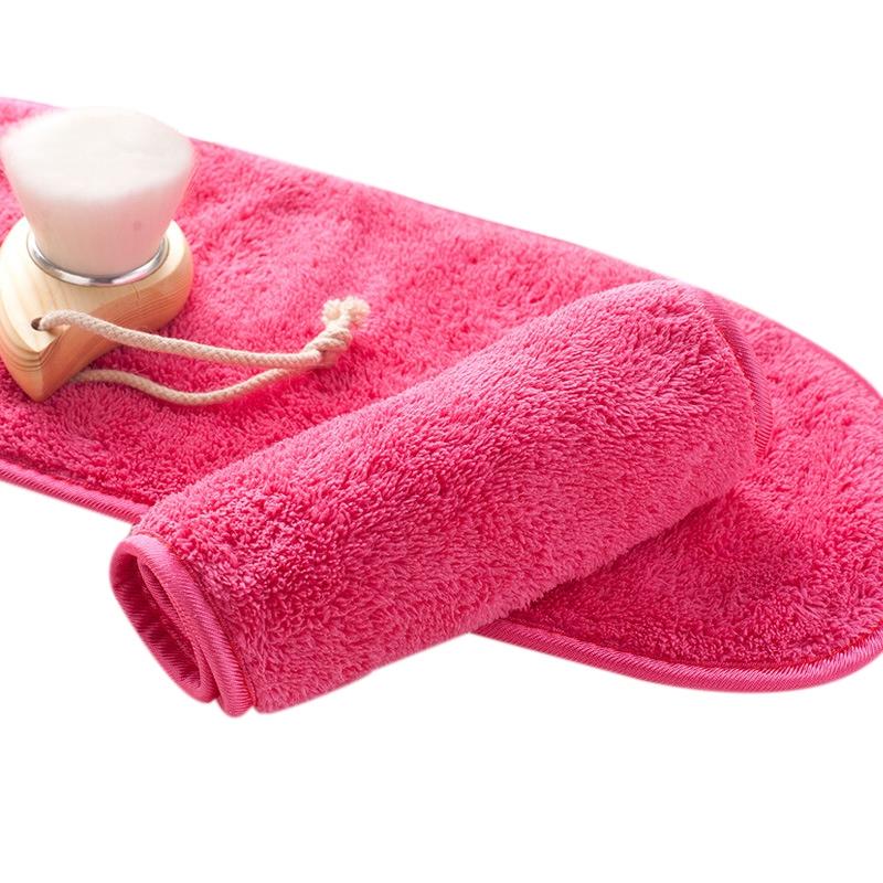 -Natuurlijke Antibacteriële Bescherming Make-Up Remover Reiniging Schoonheid Wassen Gereedschap Herbruikbare Microfiber Facial Doek Gezicht Handdoek