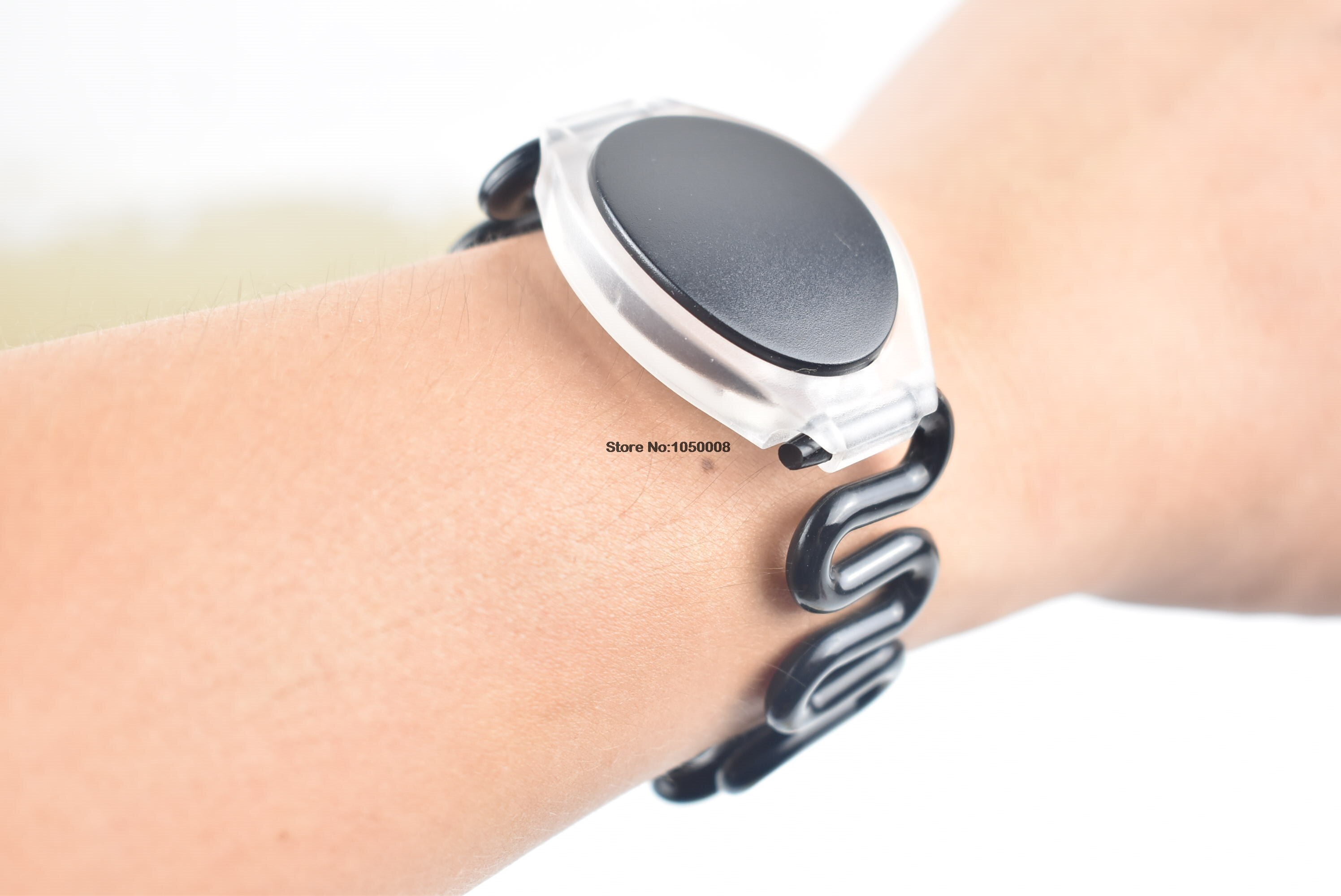 125Khz T5577 pulsera RFID regrabable pulsera de resorte de silicona reloj copia clon tarjeta en blanco en tarjeta de Control de acceso