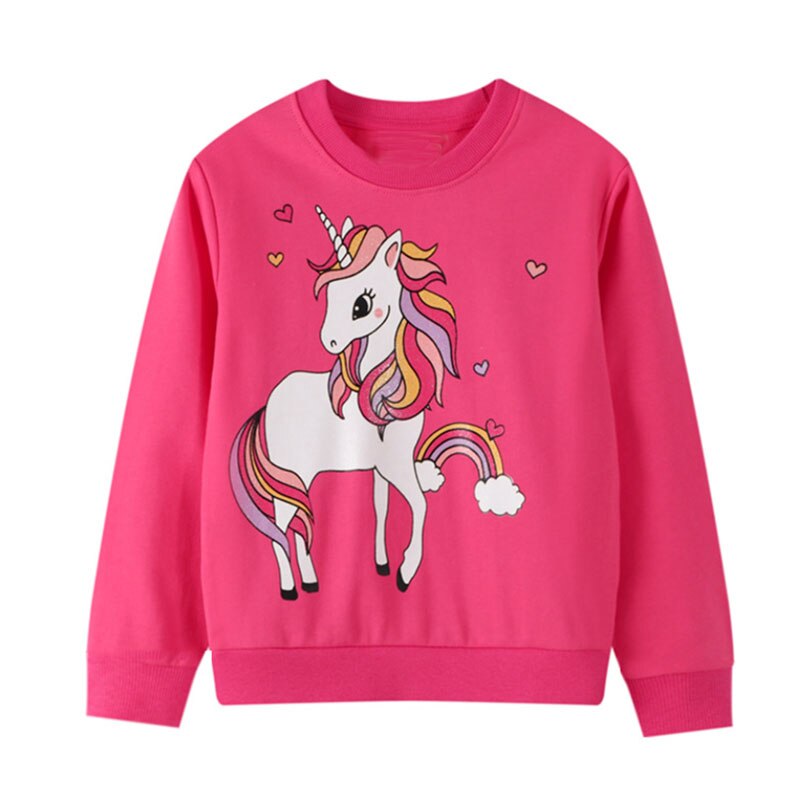 VIKITA Mädchen Herbst Winter Sweatershirt Kleinkinder Baby Mädchen Karikatur Spitzen freundlicher Langarm Baumwolle lässig tragen freundlicher Kleidung: REJM3093 / 2T