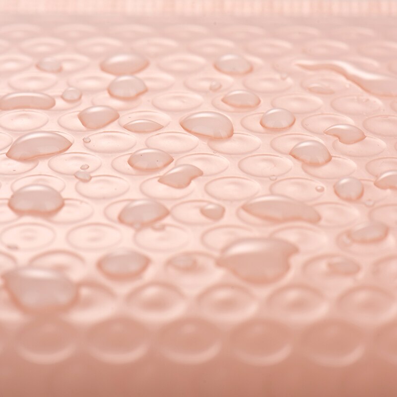 100Pcs Orange Pink Bubble Envelope Cosmetics Packaging Bubble Mailer Shockproof Padded Envelopes Self Seal Adhesive Bag