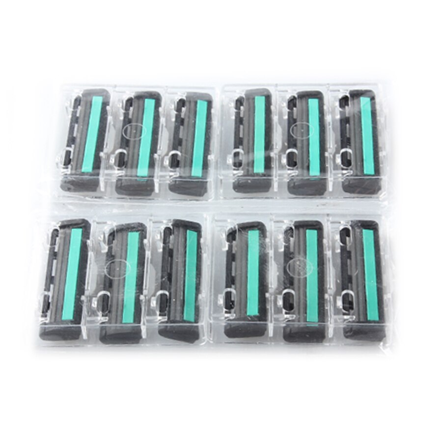 3 In 1 Veiligheid Scheermesjes Voor Mannen 1 Scheermes Houder & 30 Blades Scheren Scheermes Dubbele Lagen 2 Blades scheerapparaat Standaard Trimmer