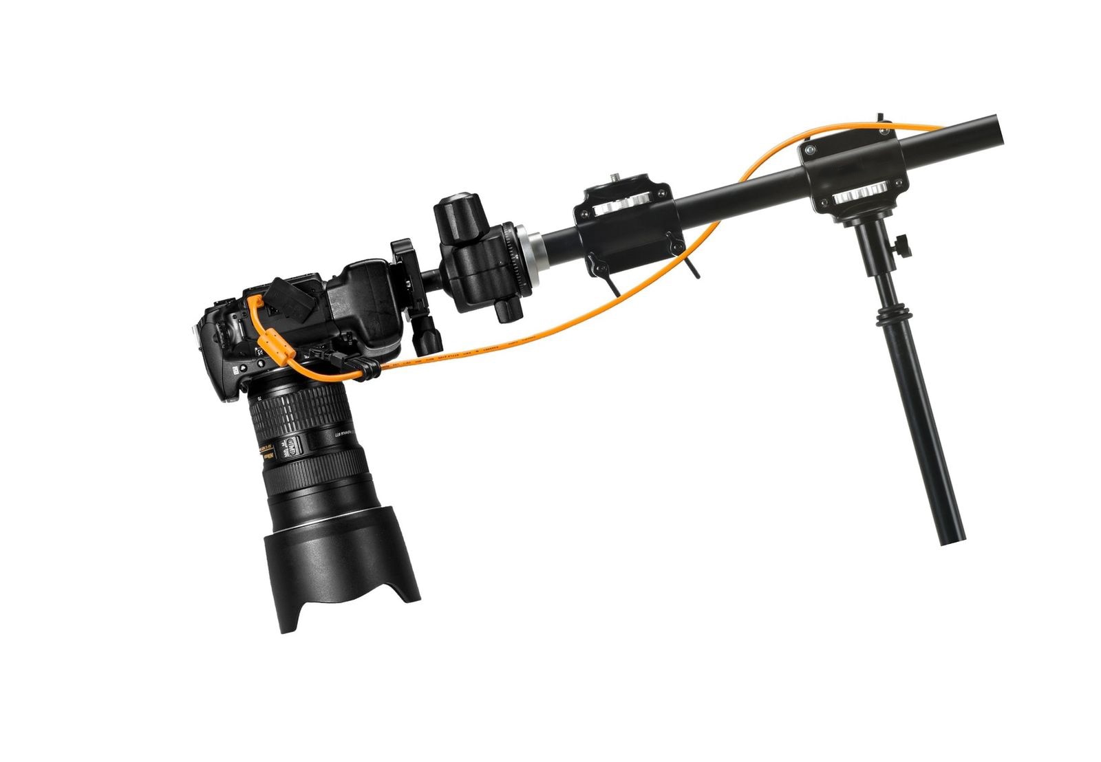 Tripod Cross Bar Aluminum Alloy Horizonal Rod Pole Cross Bar Extension Arm Support Bracket Tripod Vertical Shooting