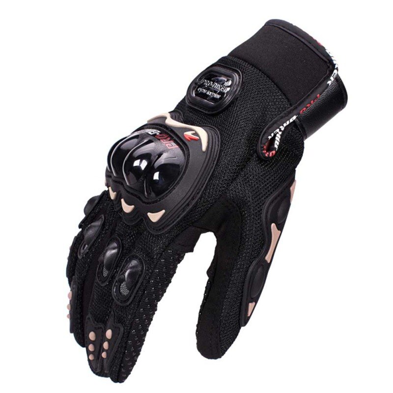 Vinter cykling ridhandskar helfinger kvinnor män cykelhandskar anti slip gel pad motorcykel mtb landsvägscykel handskar m-xxl: Svart / L