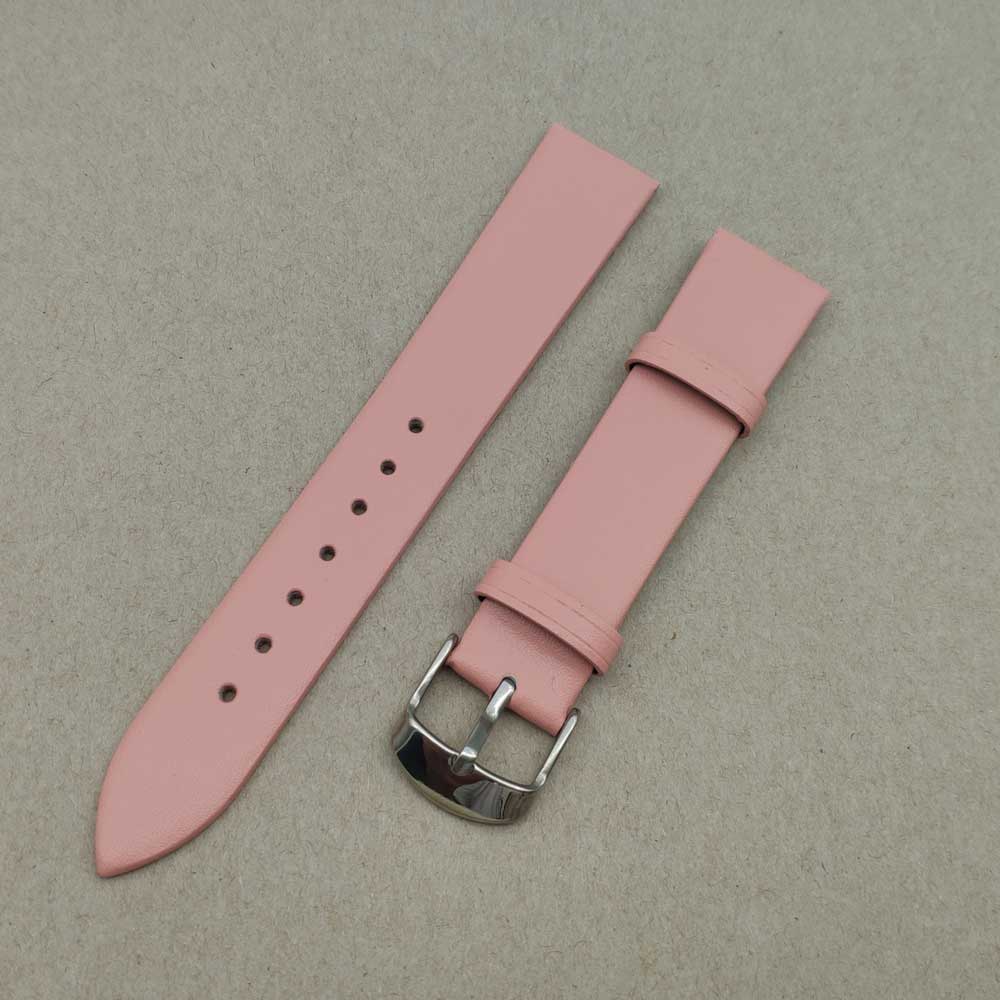 Sport Lederen Horlogeband Horloges band 22mm 20mm 18mm 19mm 12mm 14mm 16mm 24mm 21mm Horlogebanden Mannen Vrouwen Polsband: Roze / 18mm