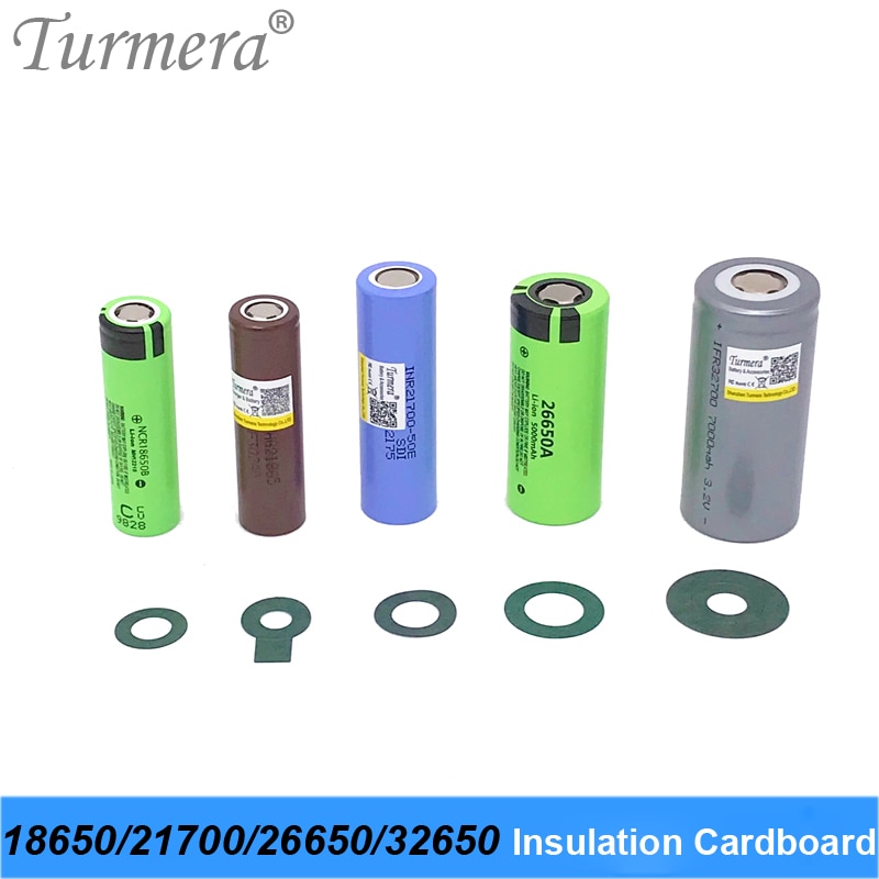 18650 batterie Isolator Isolierung Ring Klebstoff Karton Papier für 18650 21700 26650 32700 Lifepo4 Batterie Pack Verwenden M2 Turmera