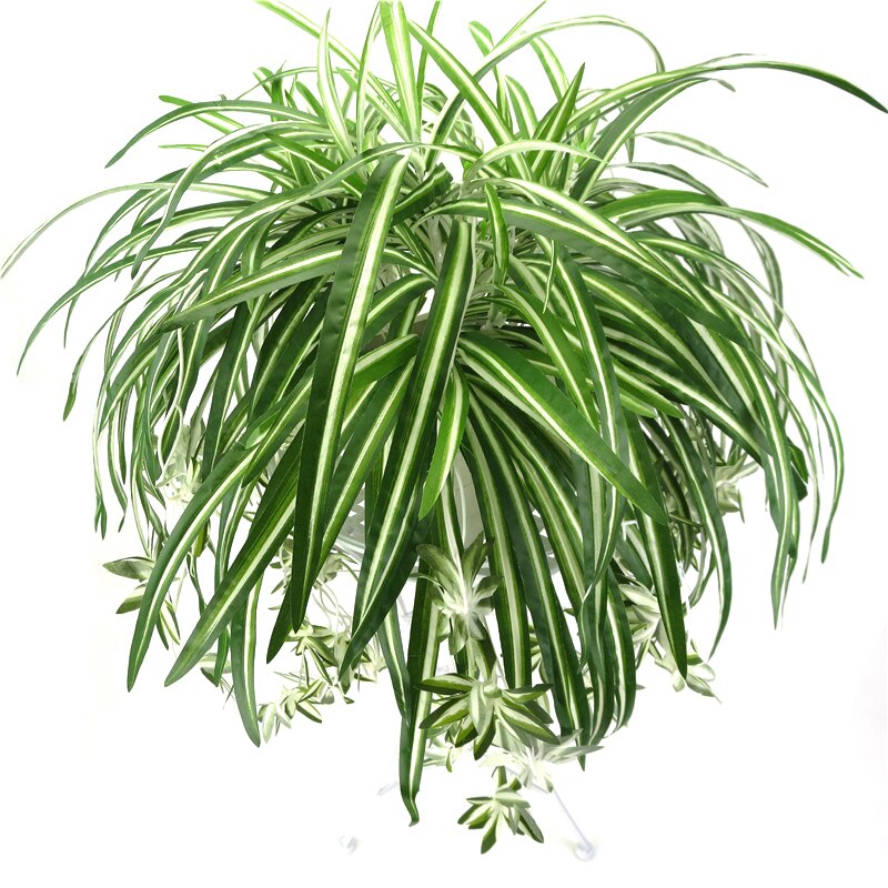 65cm Künstliche blumen pflanzen Wand Hängen Chlorophytum vergossen grünen pflanzen PVC Gefälschte Simulation blume wohnzimmer wohnkultur