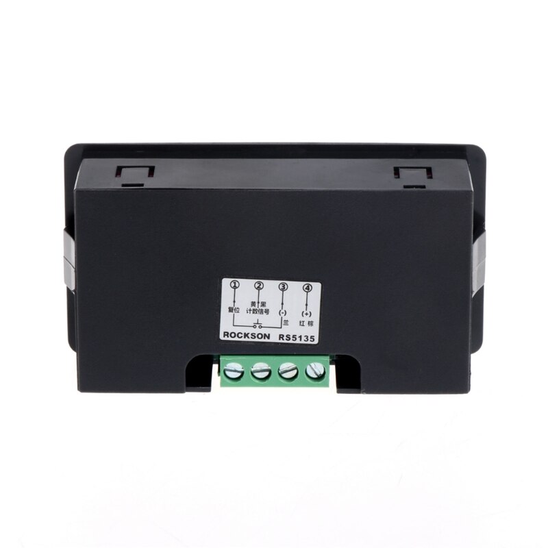DC 12-24V rojo 5 dígitos 0,56 \ "LED Panel de contador medidor más totalizador 0-99999