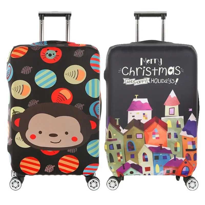Bagagehoes Elastische reistrolley Koffer Beschermende bagagehoes Cartoon kofferhoes Kind Cartoon reisaccessoires