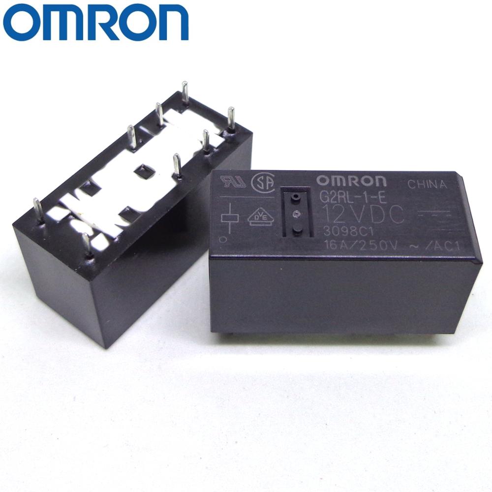 OMRON RELAY G2RL-1-E 12VDC G2RL-1-E 24VDC G2RL-1-E 5VDC G2RL-1-E 5V 12V 24V 16A Brand and original relay