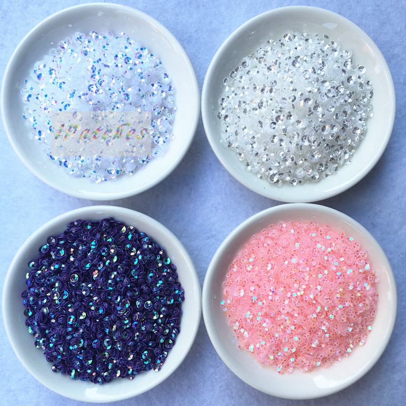 3000 stuks (10 gram ) 3mm kristal roze paarse diepe cup pailletten pailletten naai versiering bevindingen vrouwen diy accessoires voor bruiloft