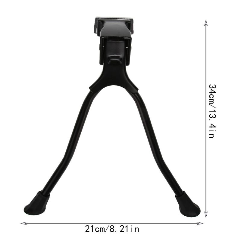 Double jambe vélo vélo béquille Center coup de pied support de vélo pour 26 "et plus pour vélo vélo de route