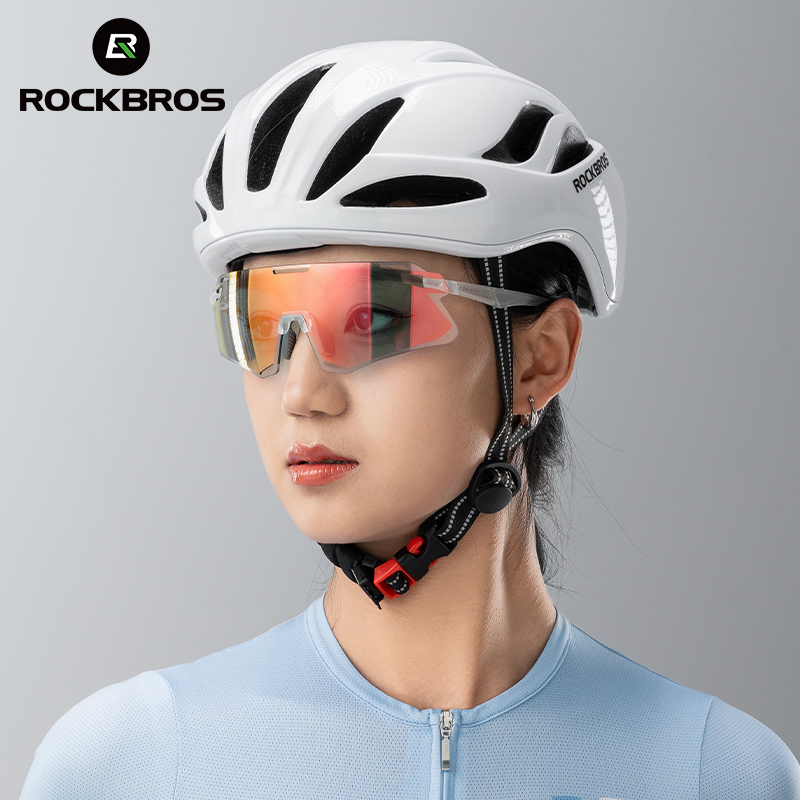 ROCKBROS lunettes de vélo polarisées/photochromiques lunettes de Protection lunettes de soleil de sport vtt vélo de route lunettes de cyclisme