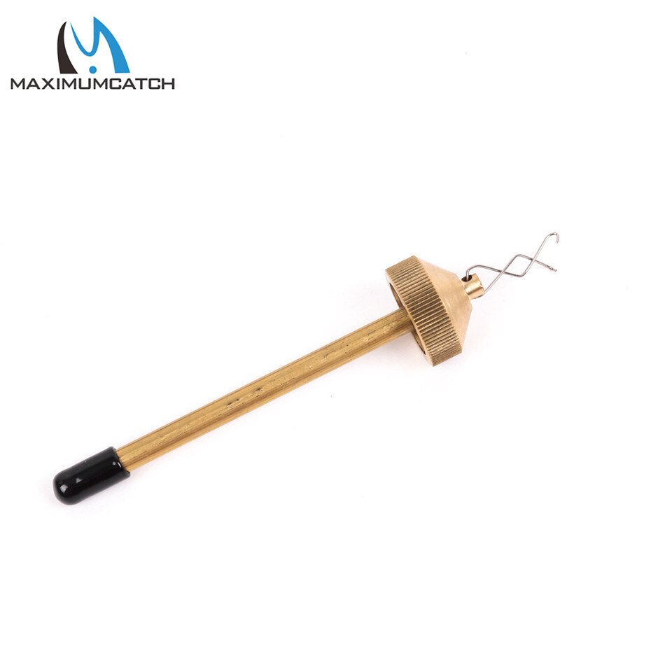 Maximumcatch Dubbing Twister/Spinner Brass Jig Fly Tying Twister Hair Stacker Fly Tying Tool: Dubbing Twister with