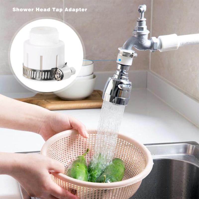 Universal Water Tap Faucet Adapter Shower Anti Splash Head Adapter Rotatable Bubbler Fittings for Kitchen Bathroom Accessories