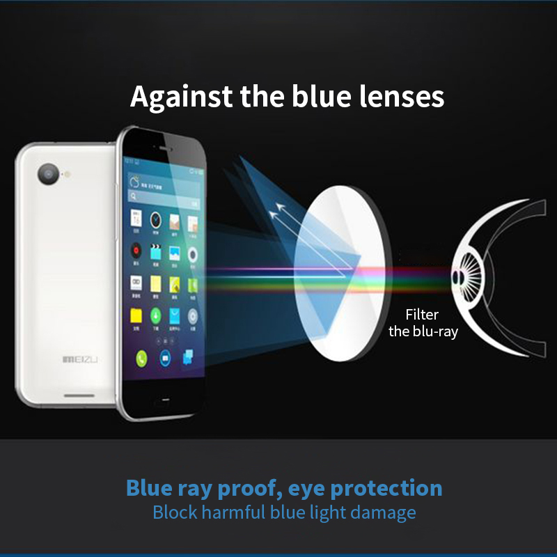 1.56 Anti Blue Light Rays Optical Prescription Lenses Anti-Radiation Aspherical Computer Reading Lens Myopia Hyperopia Len