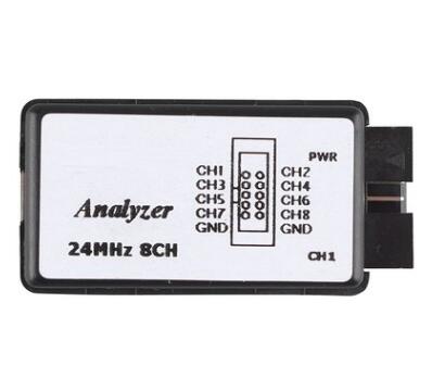 Analizador lógico de buena , dispositivo USB Saleae de 24M y 8 canales con Chip de búfer compatible con 1.1.15