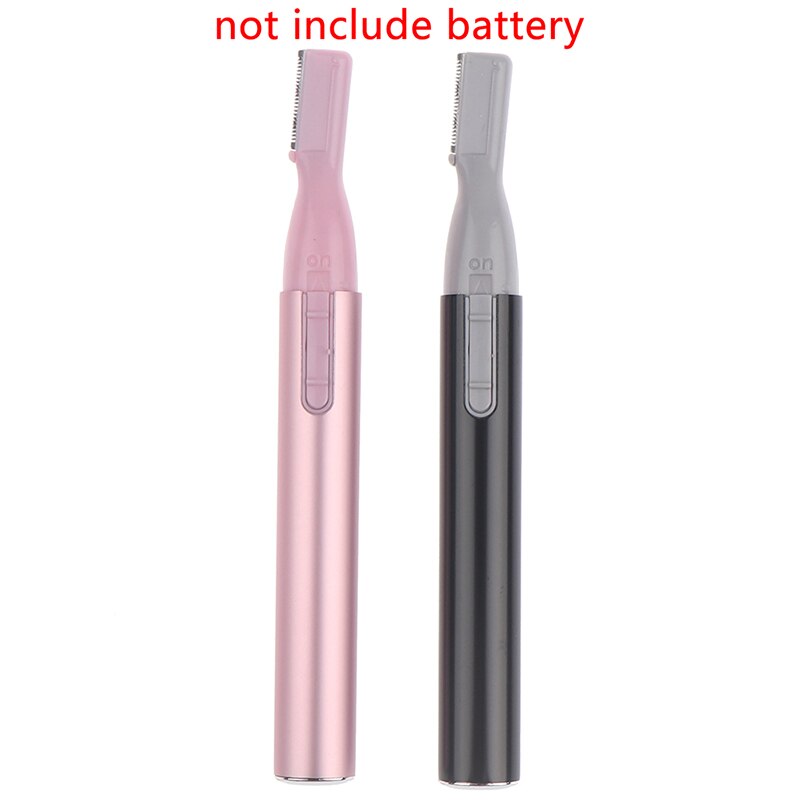 Mini Afeitadora eléctrica portátil para mujeres, máquina de afeitar para cejas, con cuchilla, 2 colores, práctica