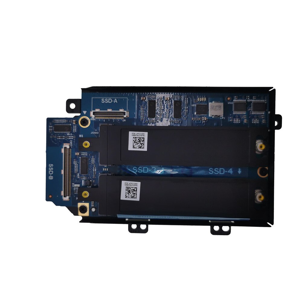 D3P25 R24Y6 5F1WR 2JH8P 3JTF8 For Dell Alienware Area-51m R2 2.5 Inch To Double M.2 SSD Board Bracket Heatsink Cable Suit