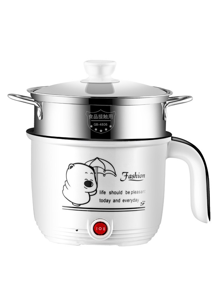 Dormitory pot student frying small power electric skillet multi-functional bedroom cooking noodle household