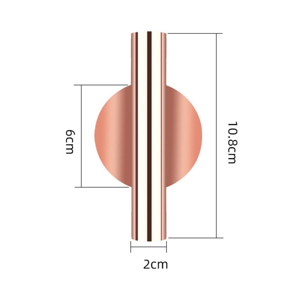 1Pc Nordic Stijl Metalen Muur Bloem Buis Vaas Creatieve Muur Bloem Apparaat Non Geperforeerde Woonkamer Wanddecoratie Hanger: C