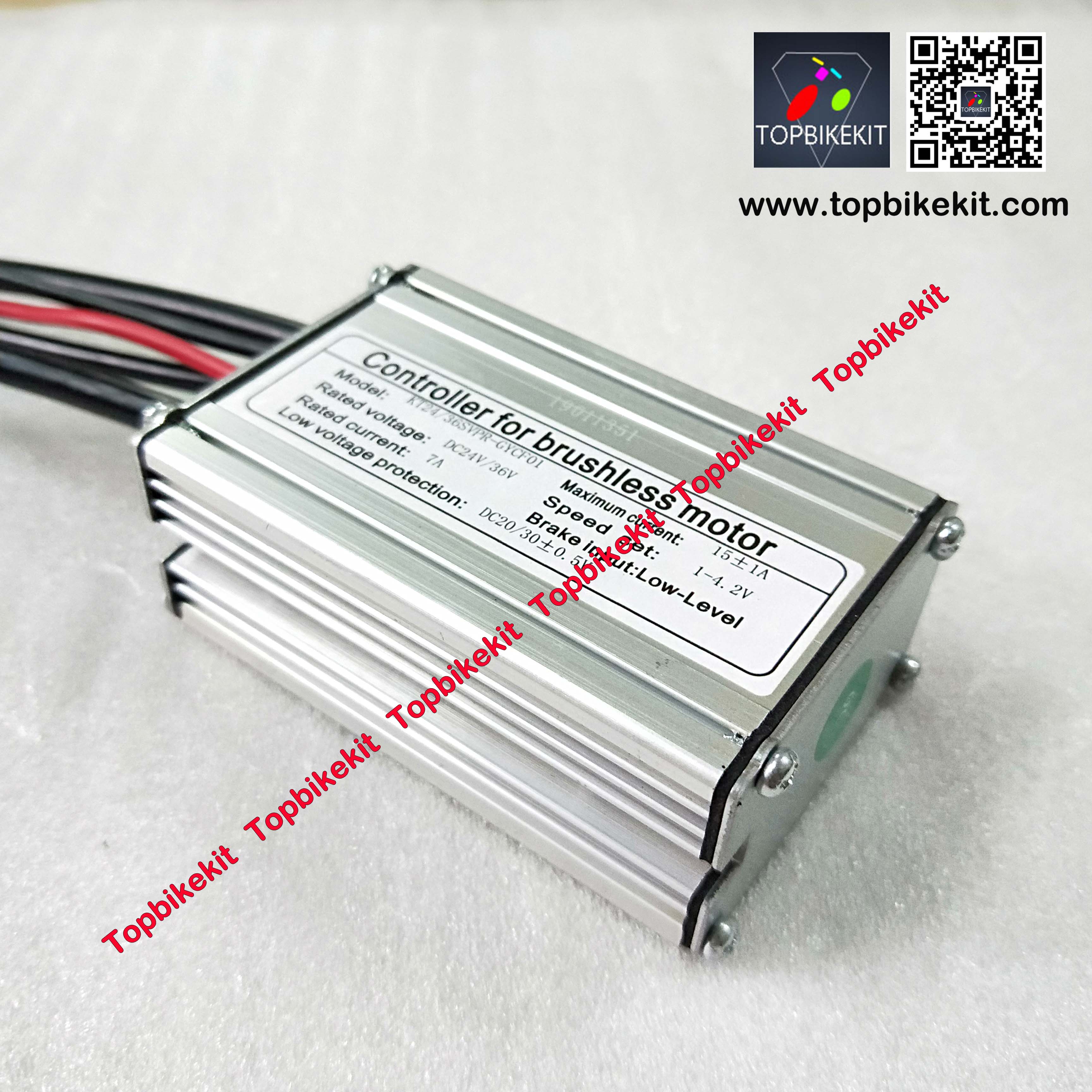 Ebike 24V 250W / 36V 250W controller KT Torque Simulation Sine Wave Controller Julei Waterproof plug S06S controller