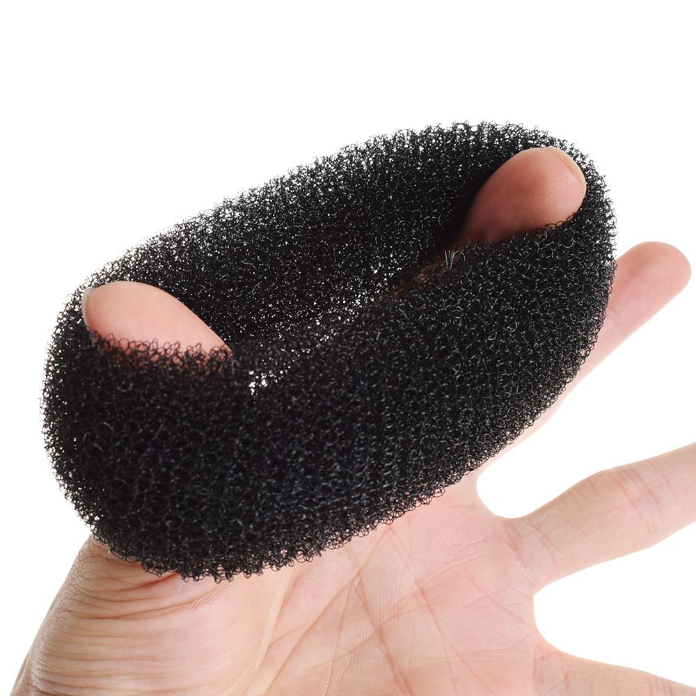 Donut de espuma mágica para hacer moños en el pelo, anillo grande fácil, herramientas de estilismo para el cabello, accesorios para el cabello para niña y mujer