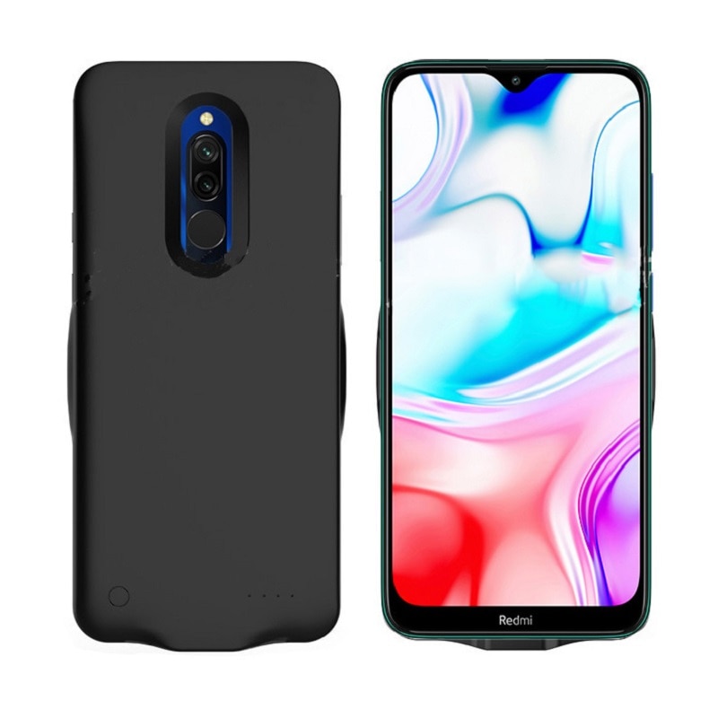 Phone Cases For Xiaomi Redmi 8A Battery Charger Case Backup Back clip battery Case Power Bank For Redmi 8 Charging Back cover