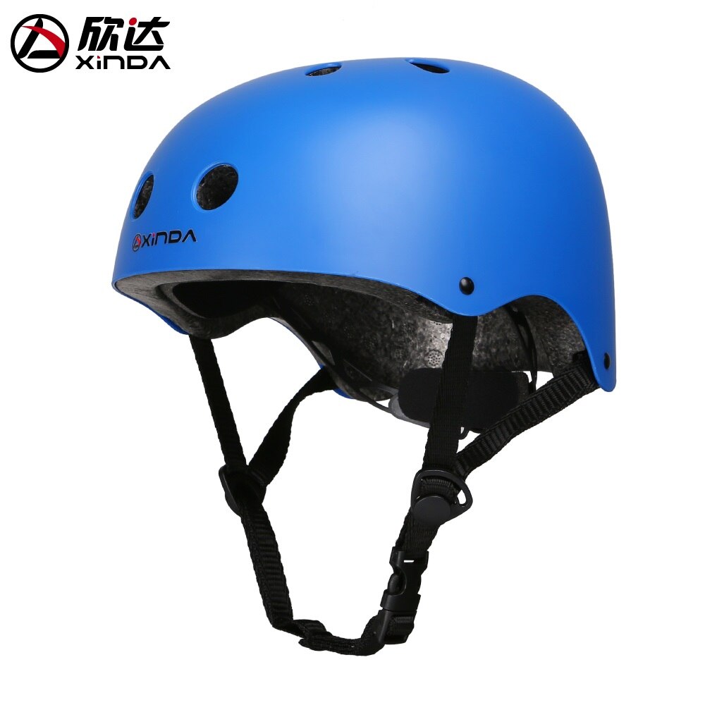 Xinda OutwardBound Helmet Safety Protect Helmet Outdoor Camping &amp; Hiking Riding Helmet Child Protective Equipment: Blue / M