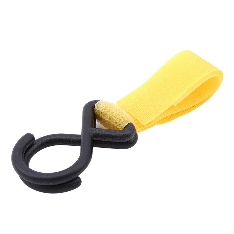 2 Pieces Baby Stroller Hook Snap Baby Toy Strap Pram Pushchair Multi Purpose Hanging Clips Wheelchair Car Seat Rotating Hooks: 2PCS-Orange-2096