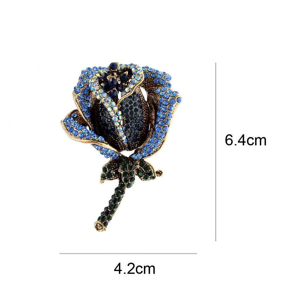 CINDY XIANG grande fleur strass broches pour les femmes Vintage broche broche hiver manteau accessoires