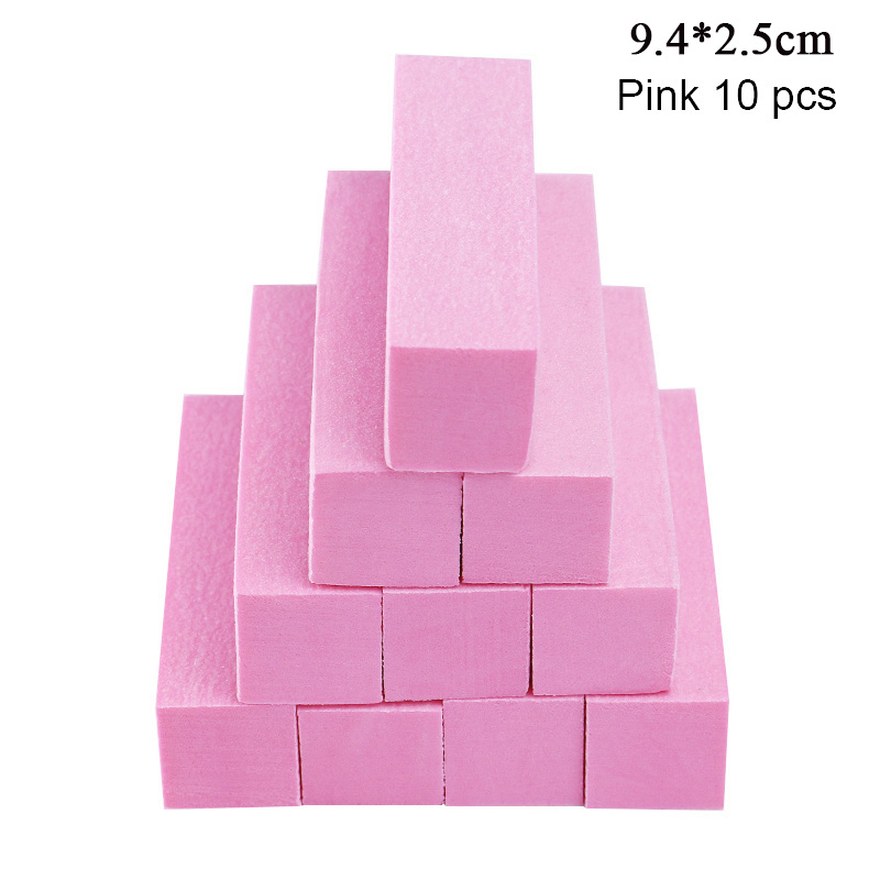 Mini lime à ongles Double face, outils pour manucure, papier de verre, outils professionnels pour Nail-Art, bricolage, bloc, ponçage, 5 pièces/1 pièces: 25