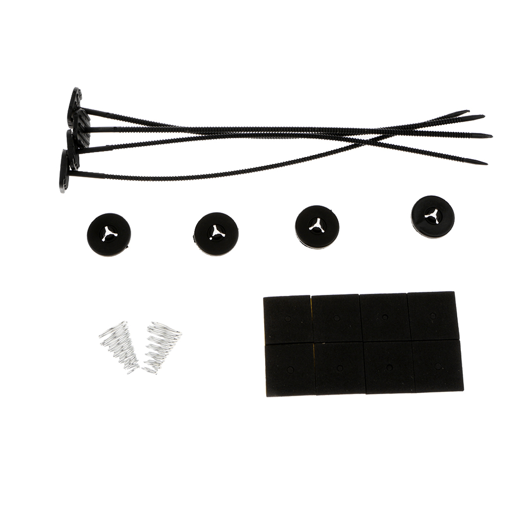 Electric Radiator Fan System Installation Kit Tie Strap Pads Heat resistant components