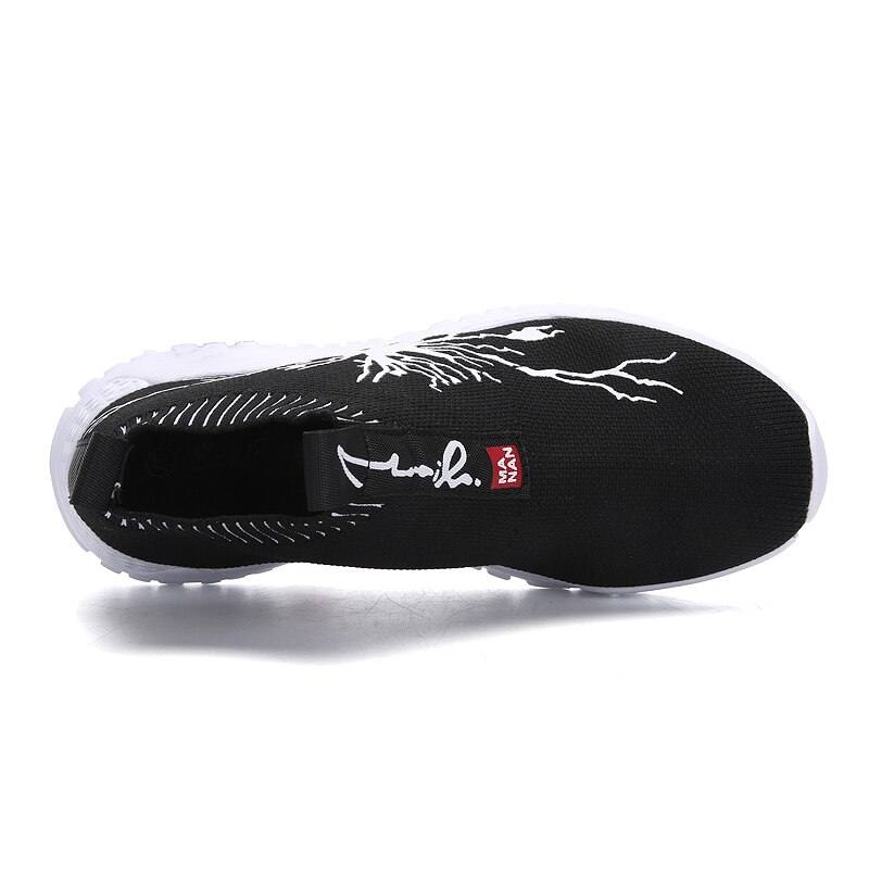 Tuinanle high top sneakers høst kvinner sko ankelsokk menn sneaker casual hvite sko str 11 zapatillas mujer