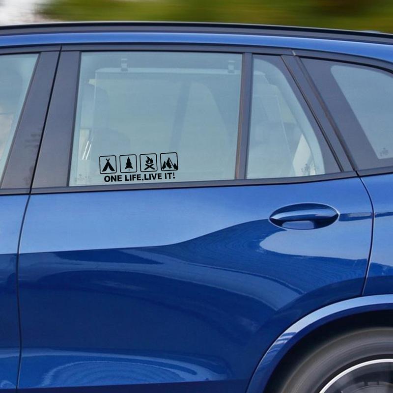 Camping Aufkleber für RV Auto Dekor Zubehör Auto Dekor Zubehör Auto Styling Dekoration Zubehör Auto Außen dekor