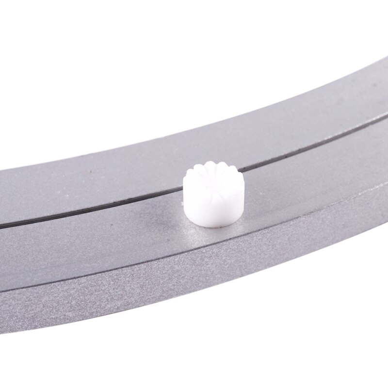 Aluminium Rotating Turntable Bearing Swivel Plate 18 Inch Silver