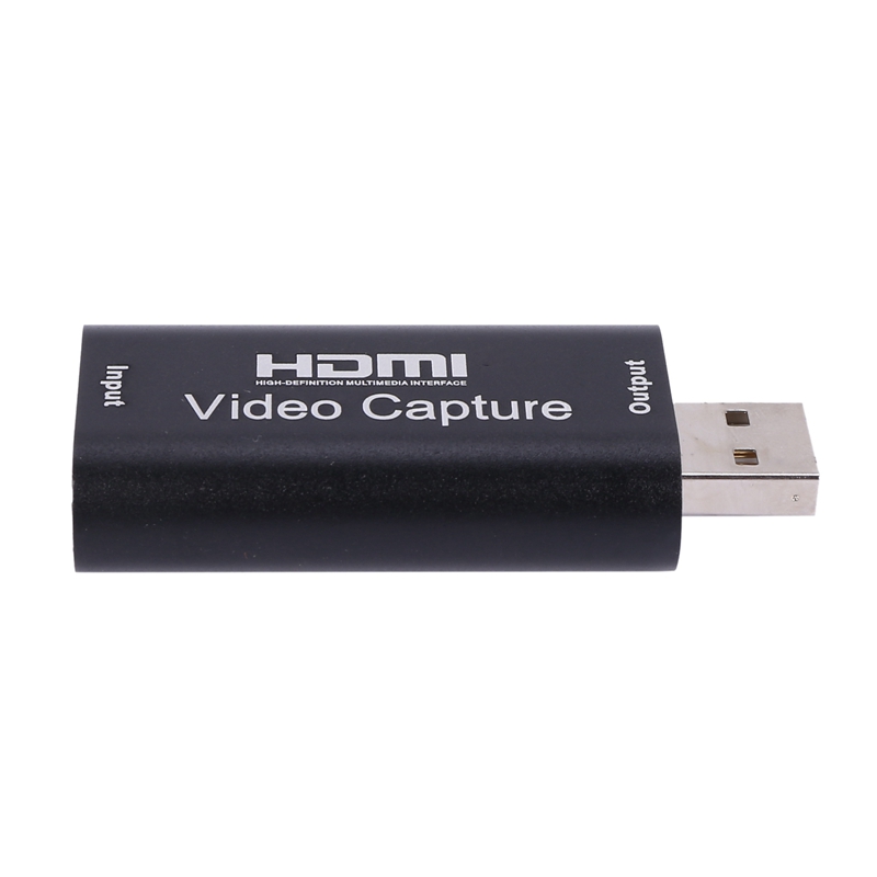 2X Audio Video Capture Kaarten Hdmi Naar Usb 2.0 1080P 4K Opnemen Via Dslr Camcorder Actie Cam