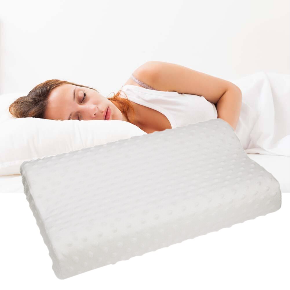 50X30X9Cm Zachte Kussenslopen Langzaam Rebound Memory Foam Ruimte Kussen Gevallen Nek Cervicale Gezondheidszorg Geheugen kussensloop