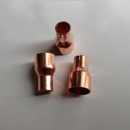 Copper welded two-way straight through variable diameter head adjustable through diameter joint 22mm
