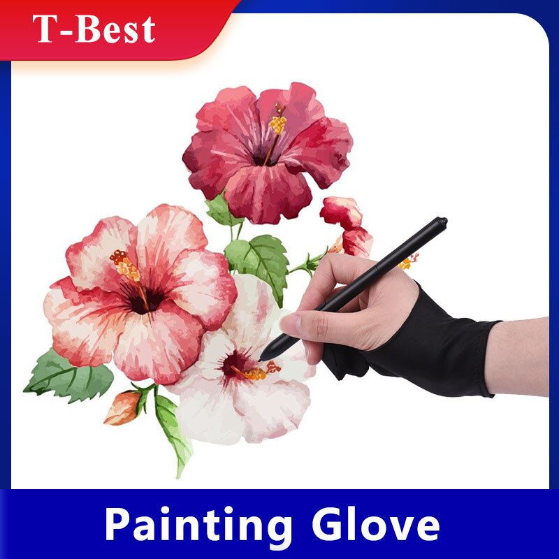 Gant de dessin pour artiste, Compatible avec Huion/Wacom/BOSTO/UGEE/VINSA, tablette graphique pour dessin